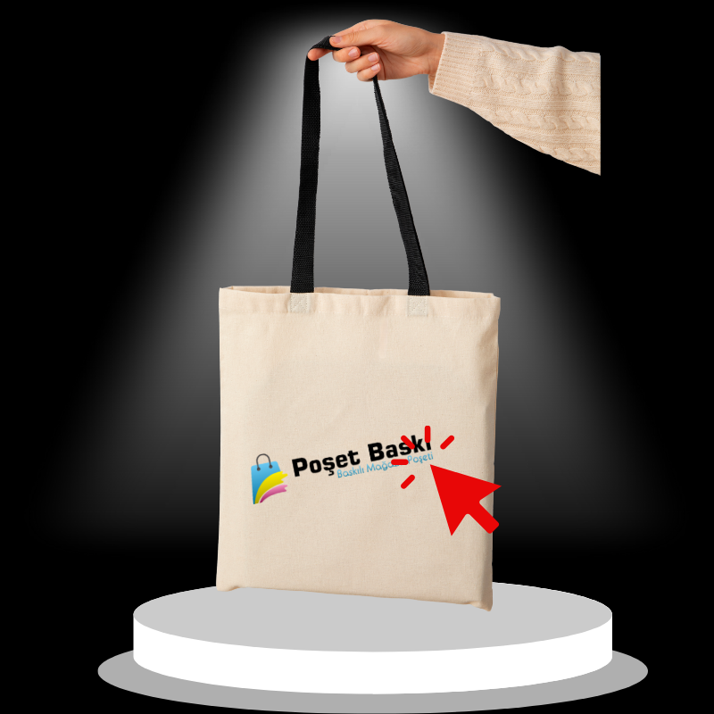 ham bez baskılı çanta